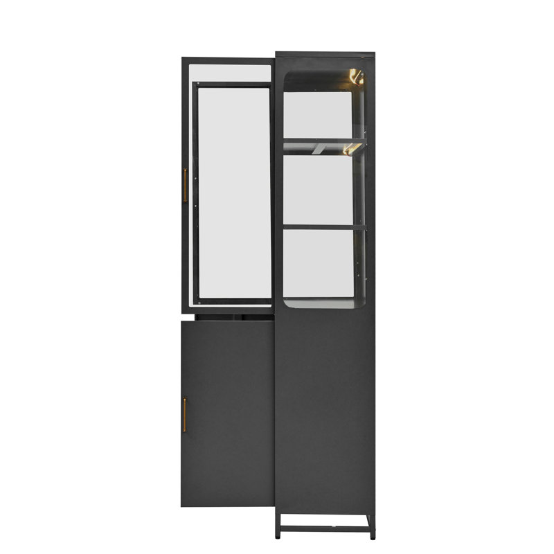 Grande armoire de présentation, Noir