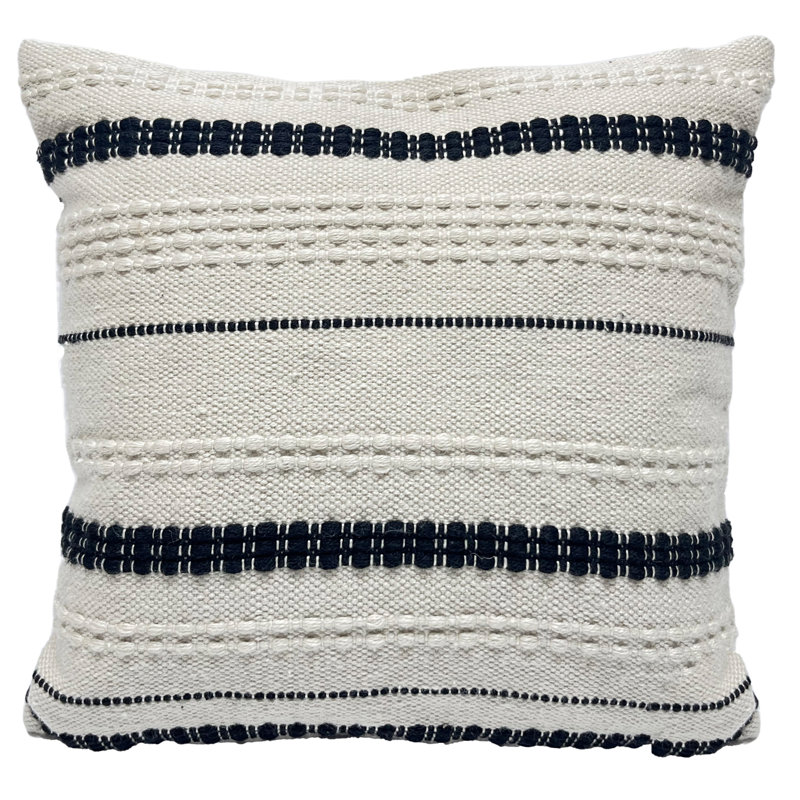Striped Outdoor Throw Pillow