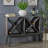 Bascio 8 Bottle Floor Wine Bottle Rack Gray