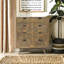 Commode 4 tiroirs en bois massif Athle-1415774107