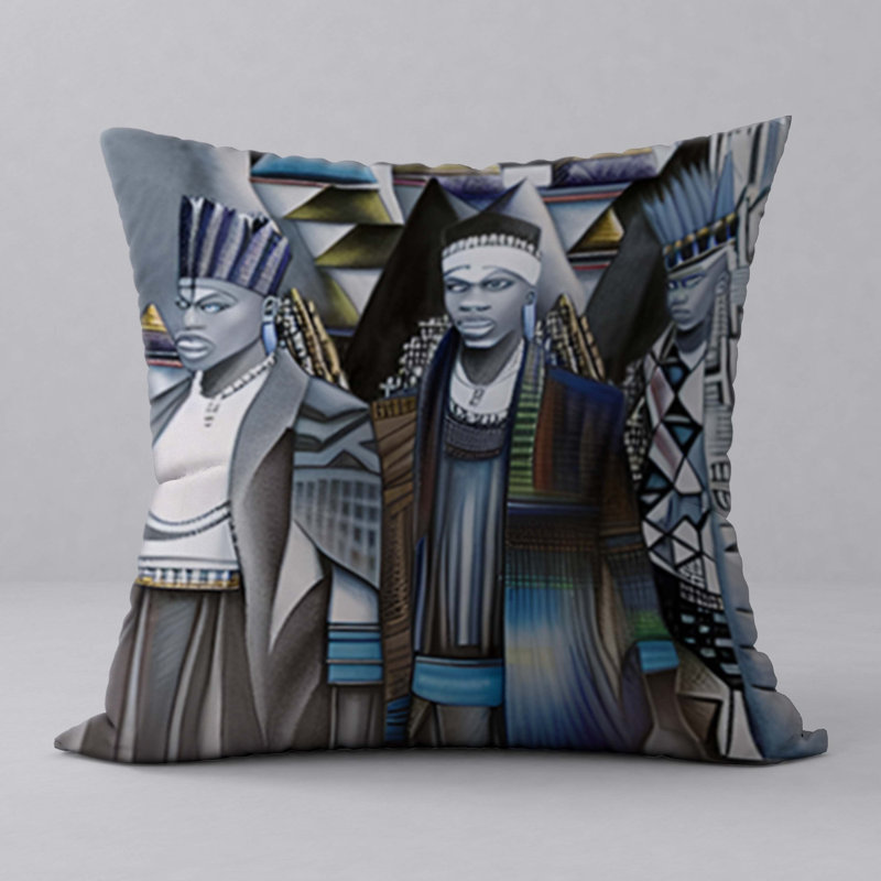 Reversible Throw Pillow