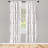 Microfiber Arrow Semi-Sheer Rod Pocket Curtain Panels-61940821-61298339