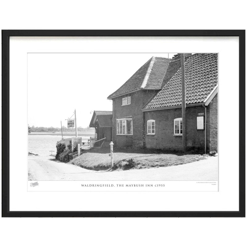 Waldringfield, The Maybush Inn C1955 by Francis Frith - Single Picture Frame Print, 45cm H x 60cm W x 2.3cm D
