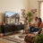 78.7" Retro Modern TV Stand Fits 75-80 Inch TVs, Geometric Carved Media Console with 4 Cabinets, Cable Management & Durable Veneer Entertainment Center for Living Room - Black-1282750155-1280320643