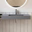 Lavabo de salle de bain mural 35 "avec trou pour robinet Chloe-119329481