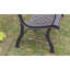 100% Cast Iron Bench with Tree Theme