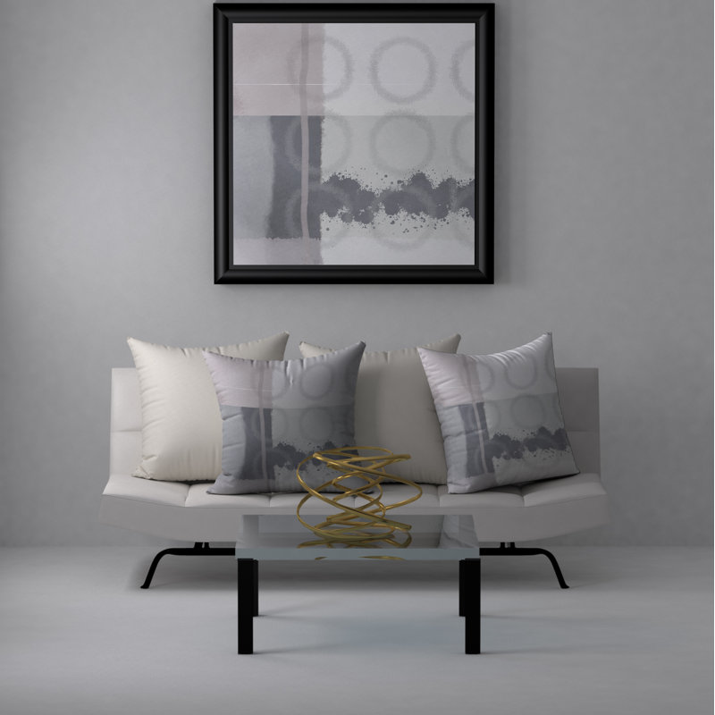 Reversible Throw Pillow, 18" x 18"