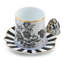 Butterfly Toile Mug And Saucer Set