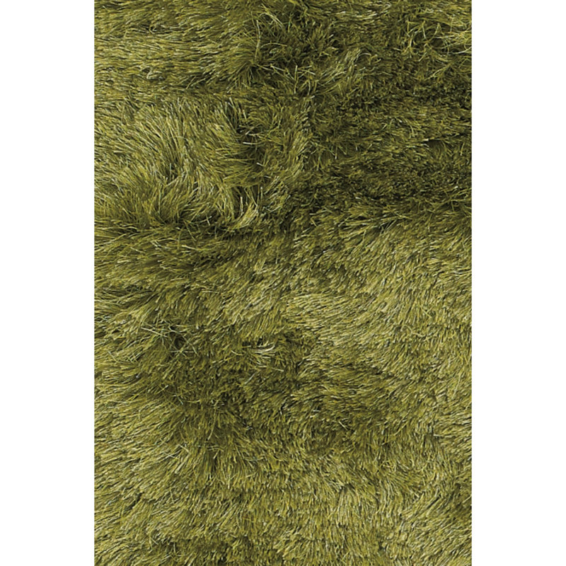 Naya Hand Loomed Modern Area Rug in Green Mix, Rectangle 5' x 7'6"
