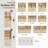 Chen Double Glazed Doors and Open Countertop Cabinets &Bookcase-1757535379