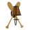 Rustic Lodge Armed Sconce