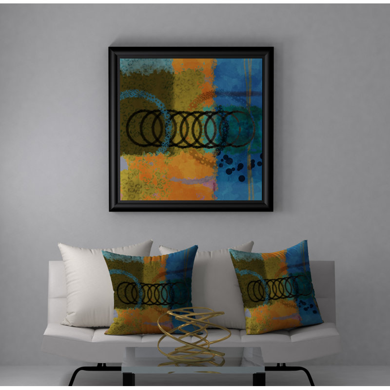  Housse de coussin carré et insert, 18 po x 18 po
