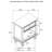 Guanciale 1-drawer Nightstand Bedside Table Dark Oak