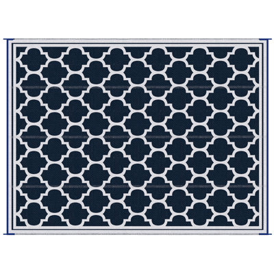 Outsunny Reversible Outdoor Rug Carpet, 9