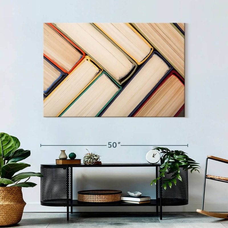Kerner Books Arrangement, 32" H x 48" W