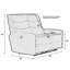 Causeuse inclinable à accoudoirs arrondis 56 po-59919663-65429225