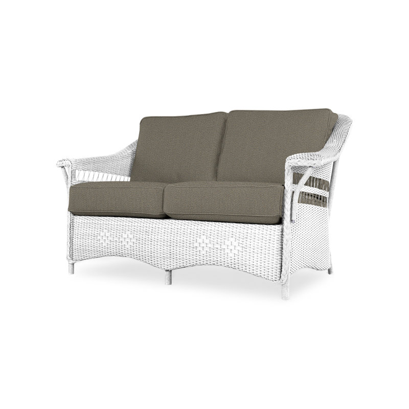 Nantucket Outdoor 2 - Seat, White, Sandberg Navy