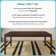 72 in Solid Wood Rectangular Dining Table