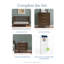 Commode double 6 tiroirs Cranbrook-73397350