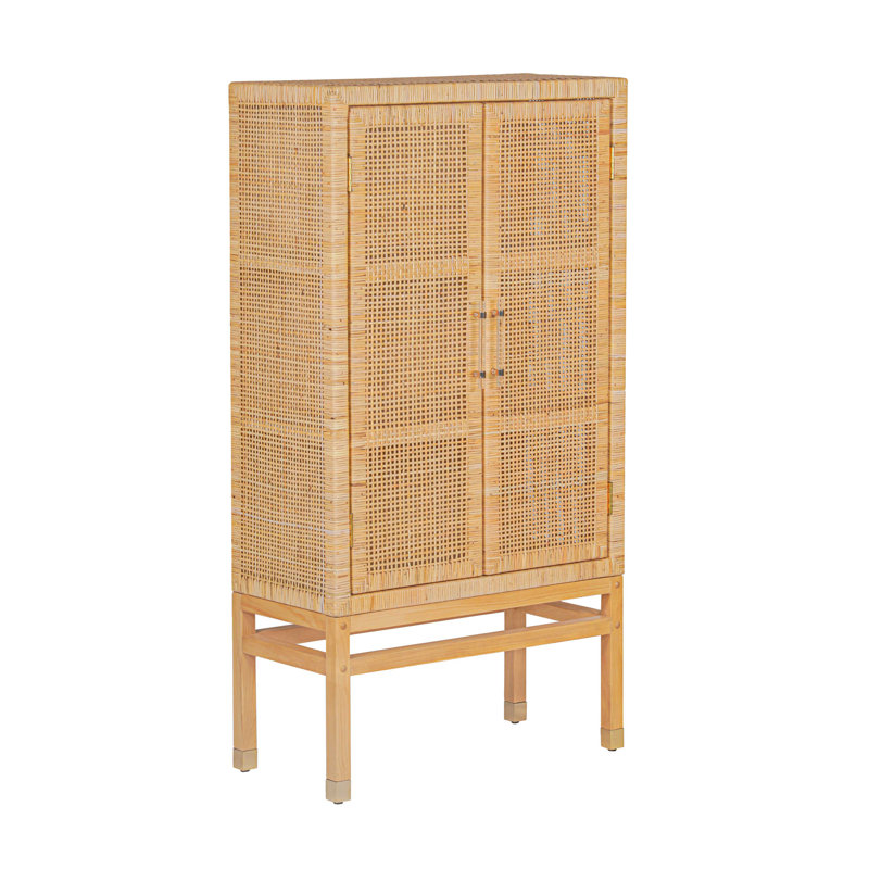 Kacey Woven Cabinet, Natural