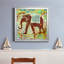 Bali Elephant - peinture sur toile encadrée-1601911701-1601911702