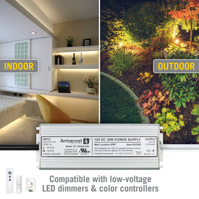 Standard DEL intérieur / extérieur 12V DC, 30W, 30
