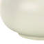 H 25 po, lampe de table, abat-jour ivoire / crème, céramique crème, contemporain, éclairage