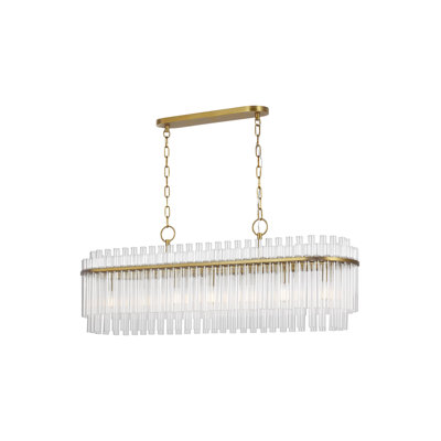 Lustre unique à 7 lumières Colburn de Chapman & Myers