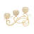 13'' H Tabletop Candelabra