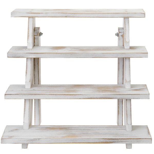 Wooden Retail Displays - 3 Tier Wooden Display Stand Table top