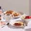 French Perle Scallop 4-Piece Mug Set