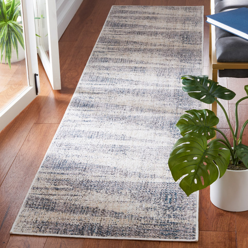Olympia Performance Abstract Rug, Runner 2'3" x 9'