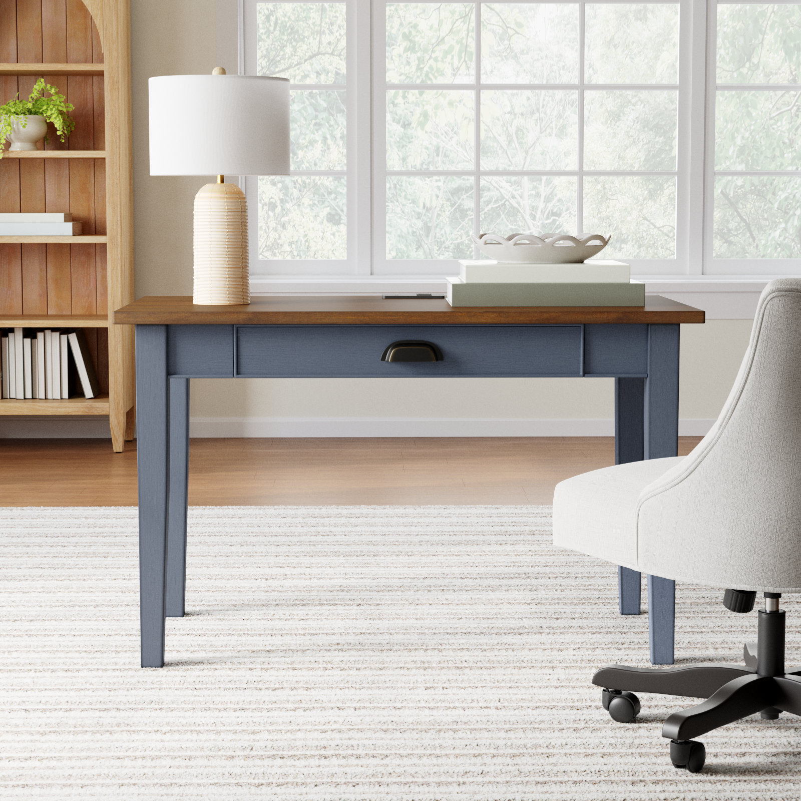 Vivienne Writing Desk, Blue