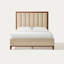Grand lit en bois massif brun Hernest avec tête de lit tapissier pour la chambre à coucher-821413360-821413362