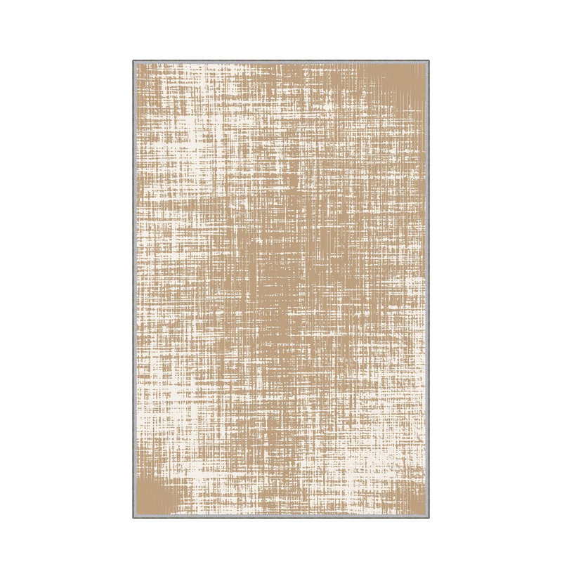 Luxueux tapis tissé imprimé en 3D, 55,1 po x 86,6 po | 100% polyester, antibactérien, lavable à la machine | Pois en feutre antidérapant en PVC, d'une hauteur de poils de 0,3 po | Parfait pour le salon, la chambre à coucher et la décoration intérieure