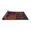 Tapis décoratif multicolore à motif abstrait-1243965686