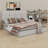 Upholstered Platform Bed With Hydraulic Storage System-956344119