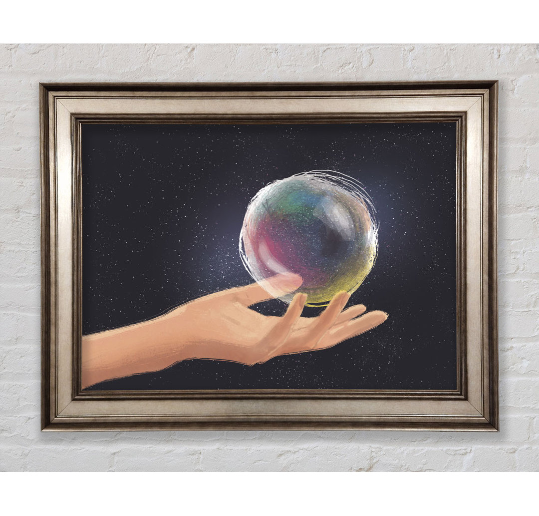 The Bubble World - Einzelne Bilderrahmen Kunstdrucke