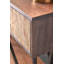 120cm Solid Wood Top Console Table