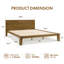 Cadre de lit plateforme en bois massif avec menuiserie japonaise-1868013107-1868013070