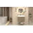 Moreno Stella 24 Inches Wall Mounted Vanity Set With Doors And Inside Drawer-2208718