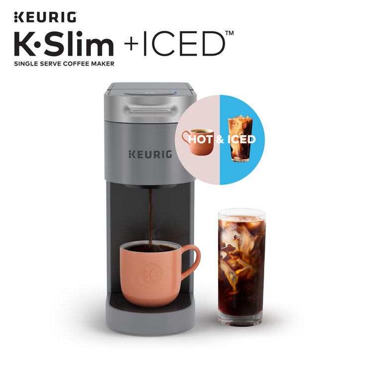 https://assets.wfcdn.com/im/95807853/resize-h755-w755%5Ecompr-r85/2571/257101811/Keurig+K-Slim+%2B+Iced+Single+Serve+Coffee+Maker%2C+Brews+8+To+12Oz.+Cups%2C+Gray.jpg