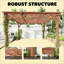 Pergola en bois, pergola d'extérieur