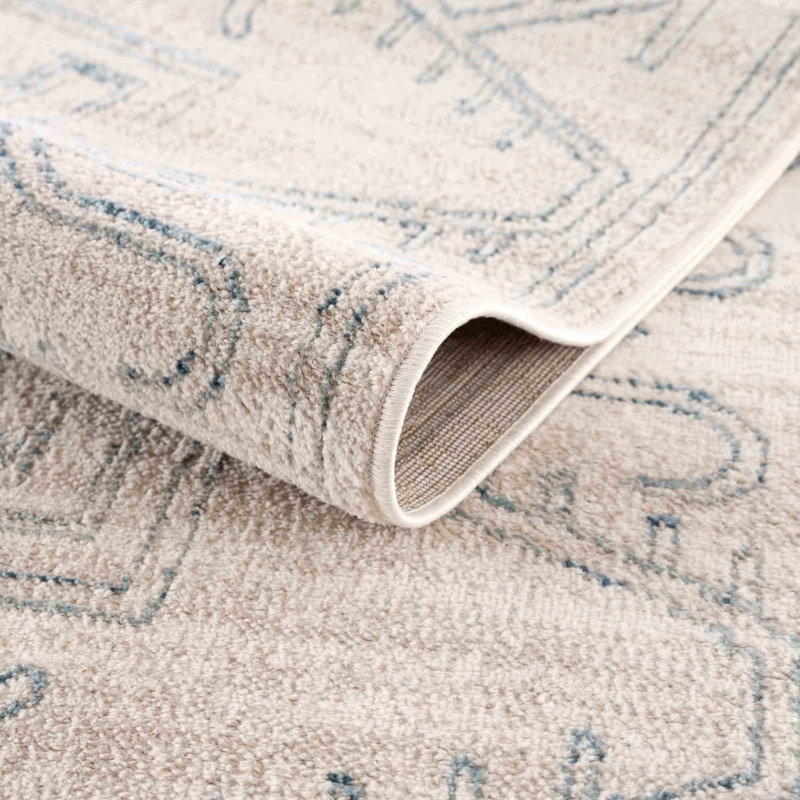 Tapis crème / beige Divyar Southwestern, Rectangle 2 pi x 3 pi