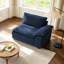 Chaise d'angle rembourrée Lauretta-130047836