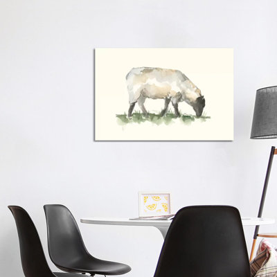 «Grazing Farm Animal III» par Ethan Harper - reproduction d'art