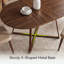 Table de cuisine l 59 po pour 4-6 personnes