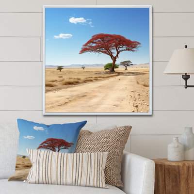 African Safari Tree Bliss II - Tree Wall Art