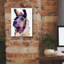 «Fabio» par Pat Saunders, art mural en toile blanche, 12 po x 16 po-43491989