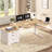Farmhouse L Shaped Electric Standing Desk-756738175-756738160